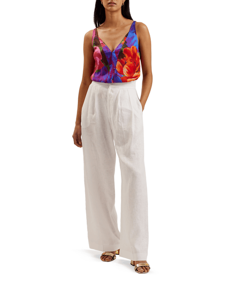 Women | Printed V Neck Cami Top | Multicolor