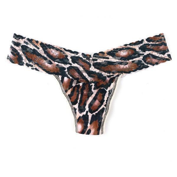Signature Lace Low Rise Thong - I | Natural Rhythm