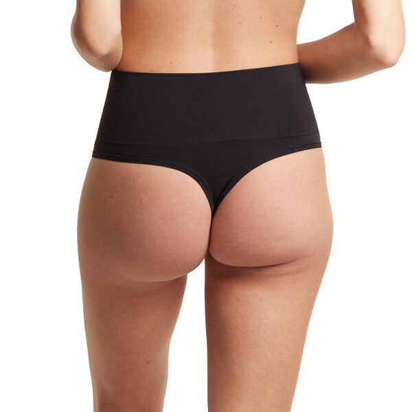 Body Midrise Thong | Black