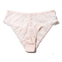 Signature Lace V-Front Brief | Vie En Rose (Pink)