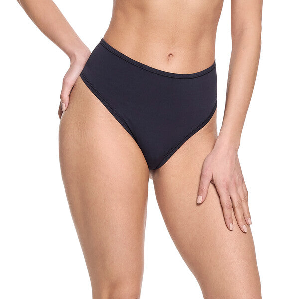 YourFit High Cut Thong | Black