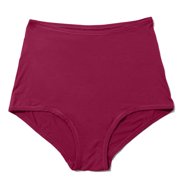 Your Fit One Size High Rise Boyshort | Mulled Wine (Red)