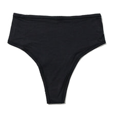 Your Fit High Cut Thong | Black
