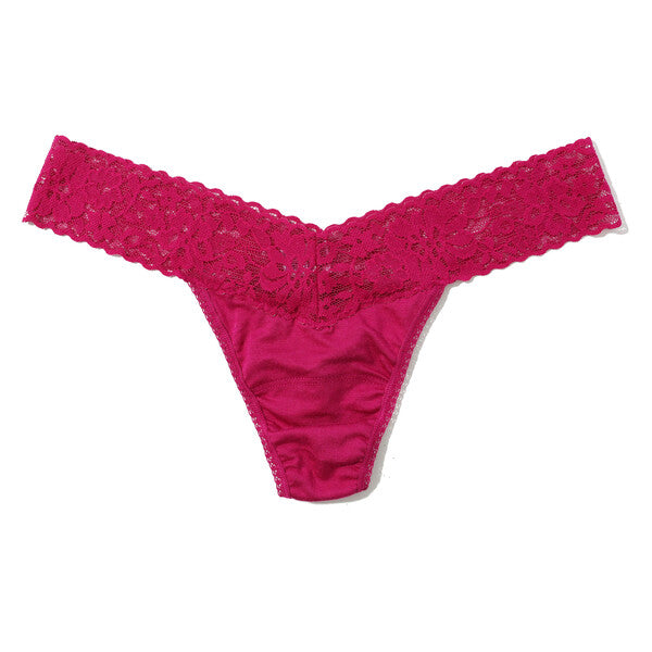 Dreamease Low Rise Thong | Pink Ruby