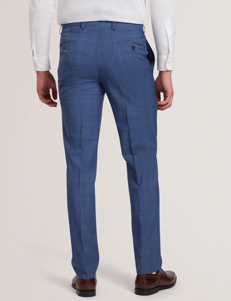 Men | Classic Wool Suit Trouser | Dark Blue (V2)