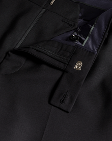 Men | Classic Wool Suit Trouser | Black