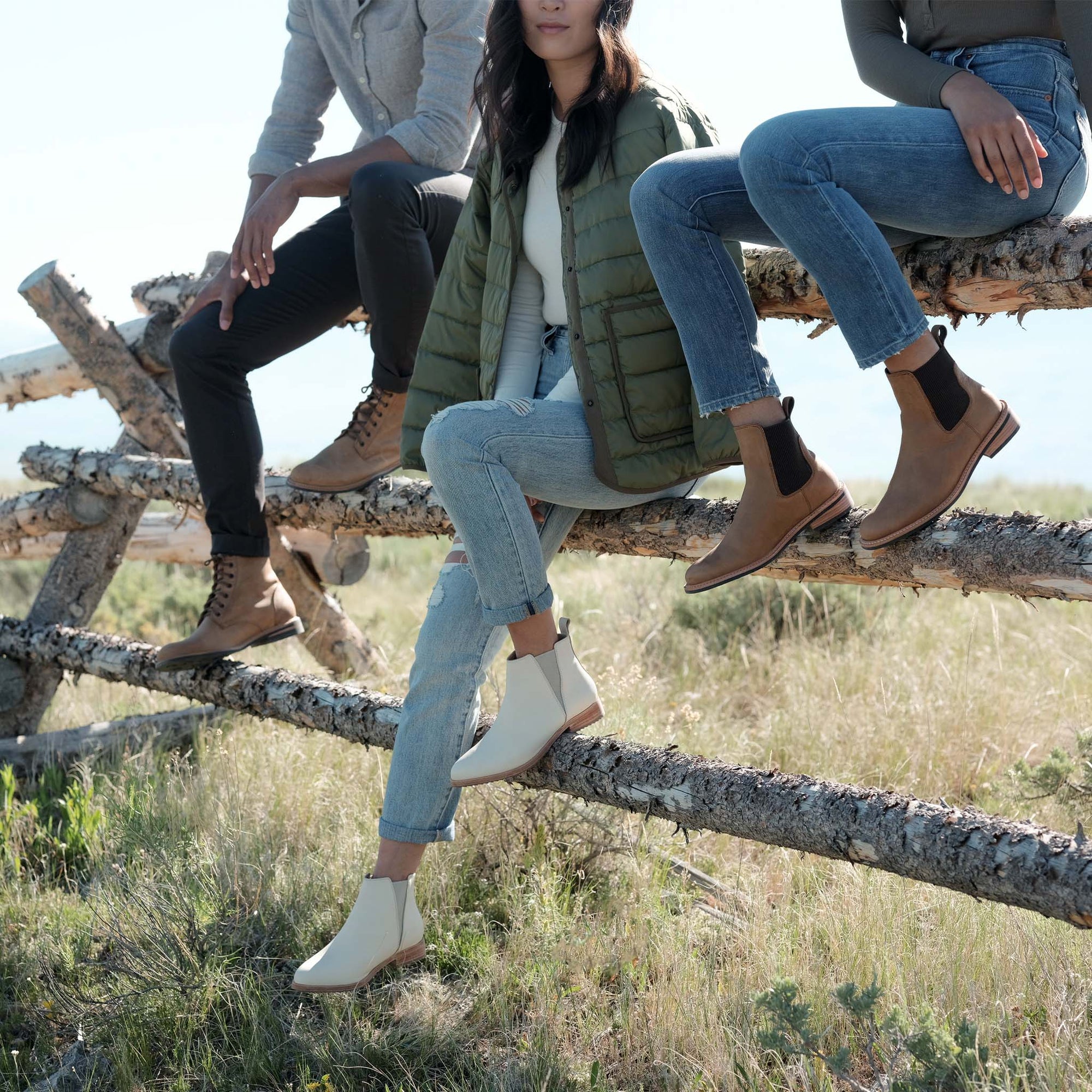 Image 4 of the Everyday Chelsea Boot Bone on model