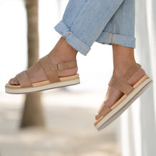 Womens | Go-To Flatform Sandal 2.0 | Almond