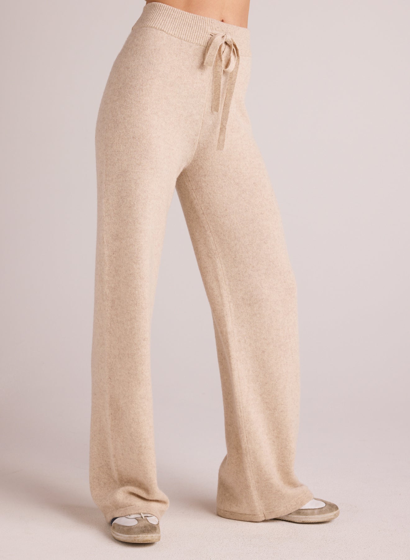 Wide Leg Sweatpant | Ivory Oat