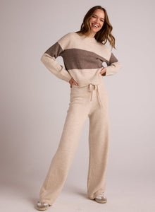 Wide Leg Sweatpant | Ivory Oat