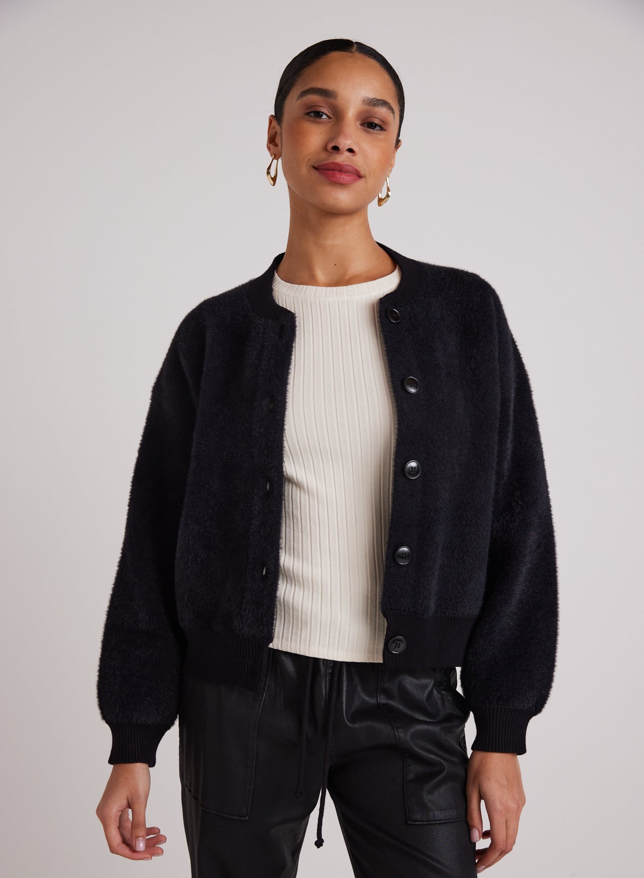 Welt Pocket Bomber Jacket | Black