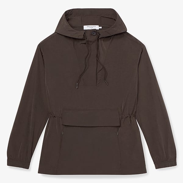 Packshot image of the Britt Hoodie—AirTech in Dark Moss | Still | Exclude